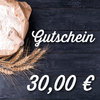 30,00€ Gutschein