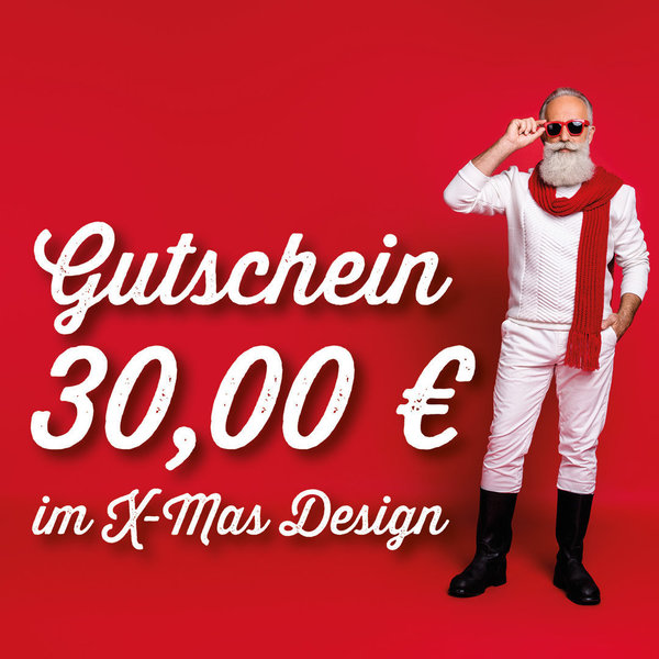 30 € Gutschein / X-Mas