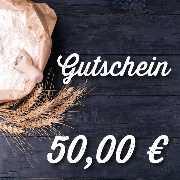 50,00€ Gutschein